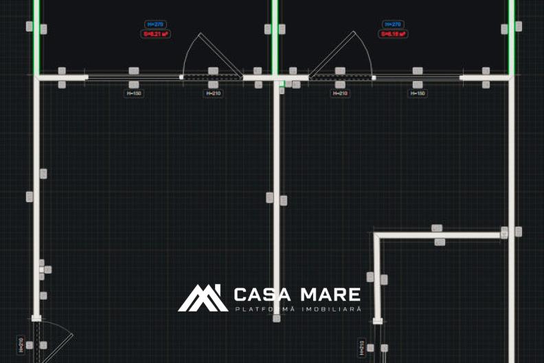 Apartament cu 2 camere, 82 m², Botanica, Chișinău 9