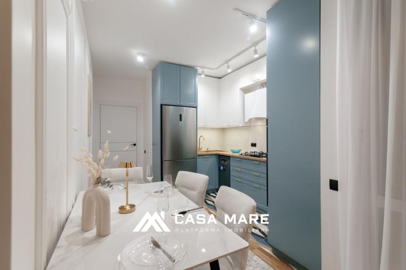 Apartament cu 2 camere, 57 m², Centru, Chișinău 2