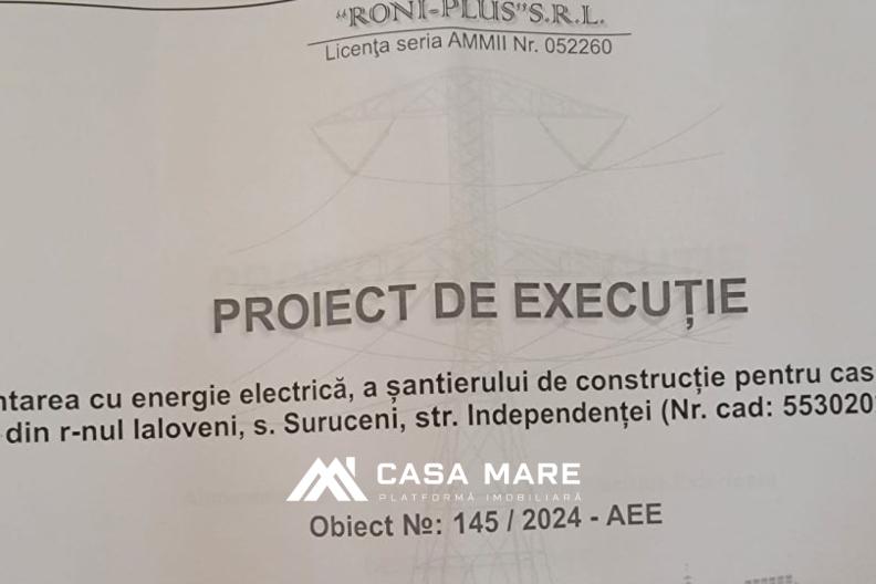 Vânzare teren pentru construcții | 11 ari | Ialoveni, s. Suruceni, str. Independenței 2