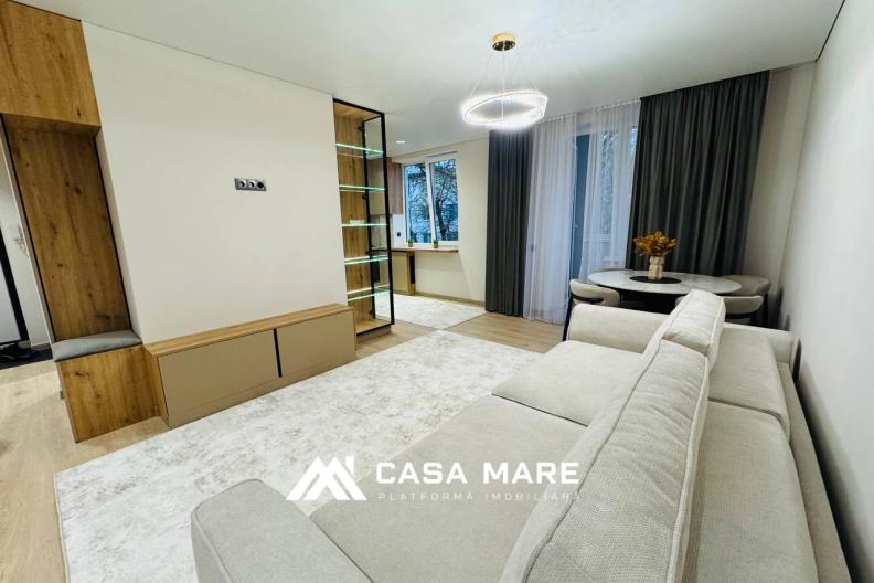 Spre vânzare apartament cu 2 camere și living | Râșcani, str. Miron Costin 1