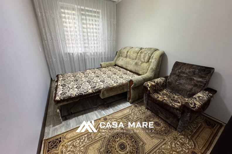 2-комнатная квартира, 52 м², Ботаника, Кишинёв 2