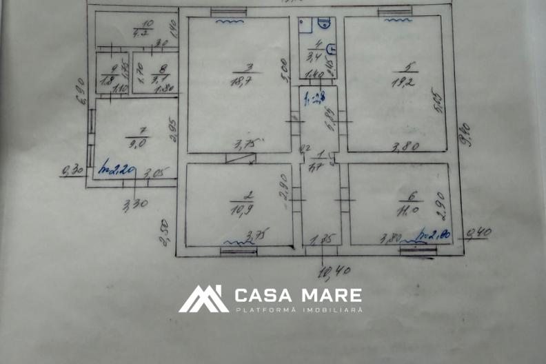 Casă spre vânzare | Hîncești, Centru, str. Maria Cebotari 17 10