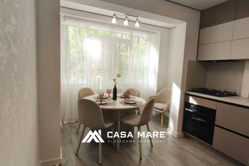 Apartament cu 2 camere, 55 m², Buiucani, Chișinău 2