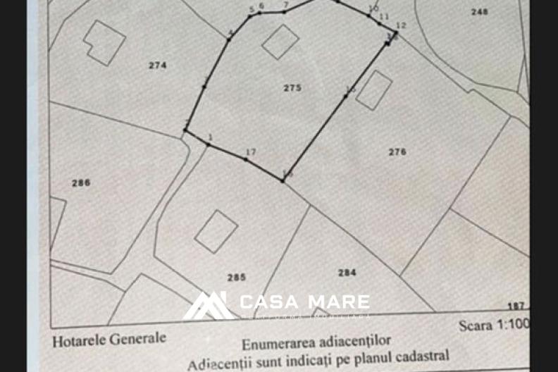 Vânzare teren pentru construcții | 15 ari | Orhei, Teleșeu 3