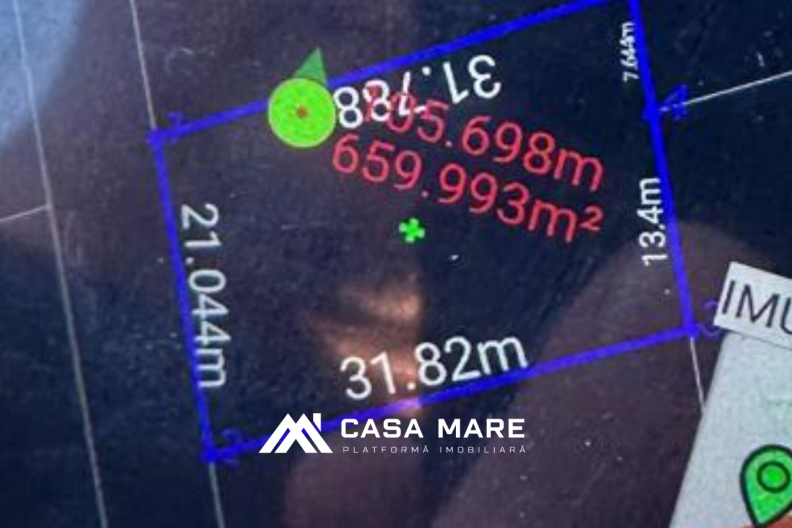 Spre vânzare teren pentru construcție, 6.6 ari | Poiana Domnească, Durlești 8