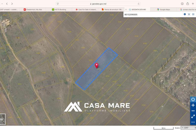 Teren Agricol de Vânzare – 88 Ari | Cojușna, Strășeni | Acces Asfaltat, Energie Electrică 1