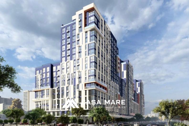 2-комнатная квартира, 46 м², Рышкановка, Кишинёв 1
