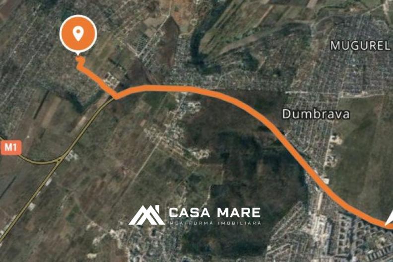 Spre vânzare teren pentru construcție | 6 ari | Dumbrava, șos. Balcani 4