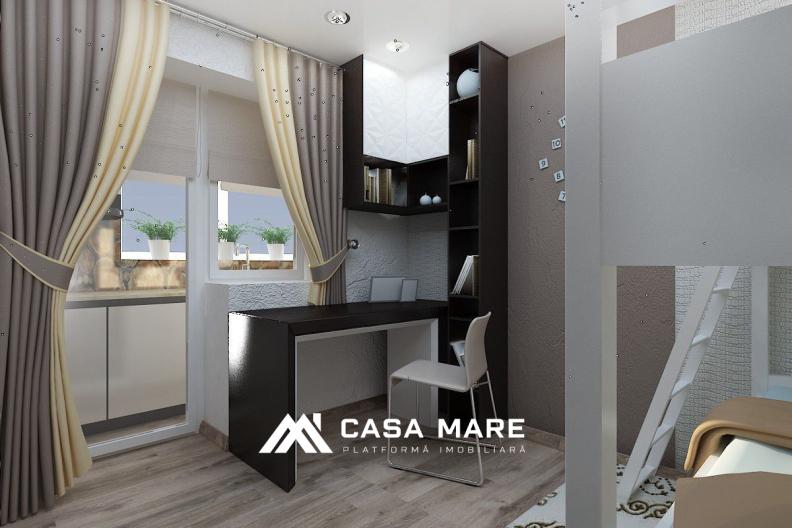 Apartament cu 2 camere, 82 m², Botanica, Chișinău 5
