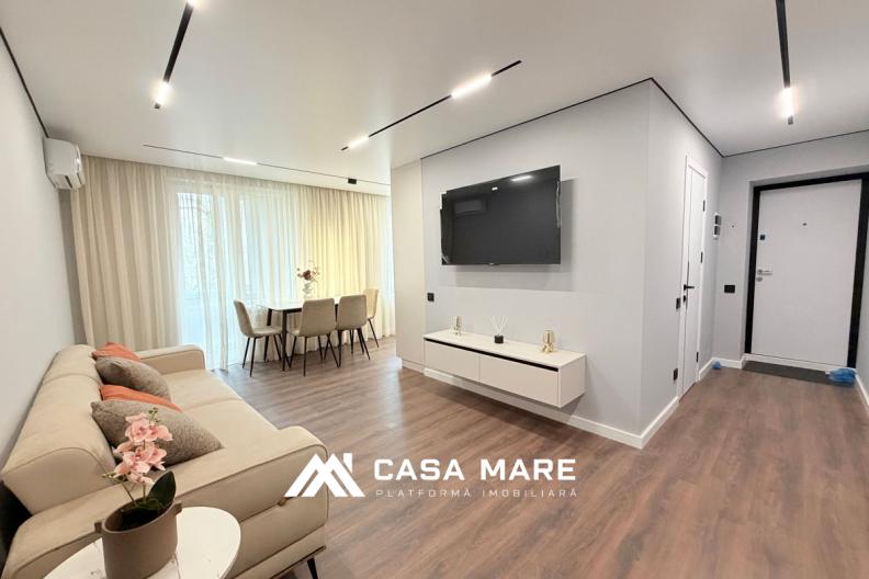 Apartament cu 3 camere, 57 m², Telecentru, Chișinău 6