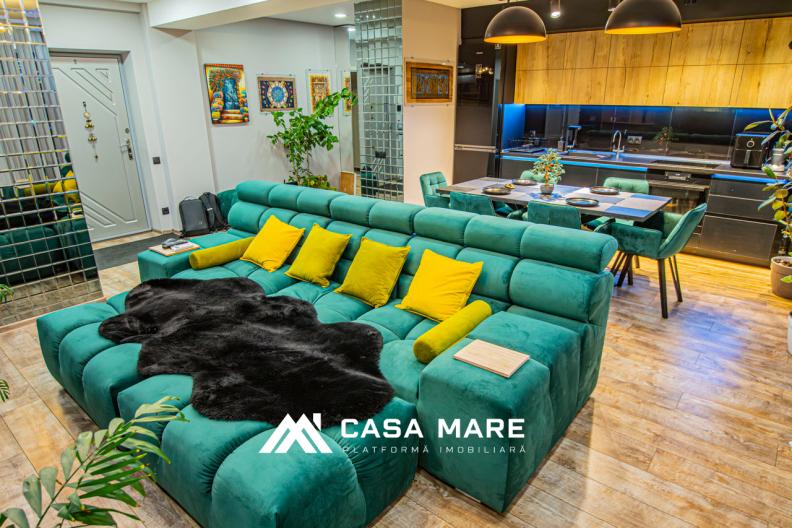 Horus Residence – str. Florilor, Râșcani! 1 dormitor + living spațios | Euroreparație | Design individual | Panoramă superbă! 2