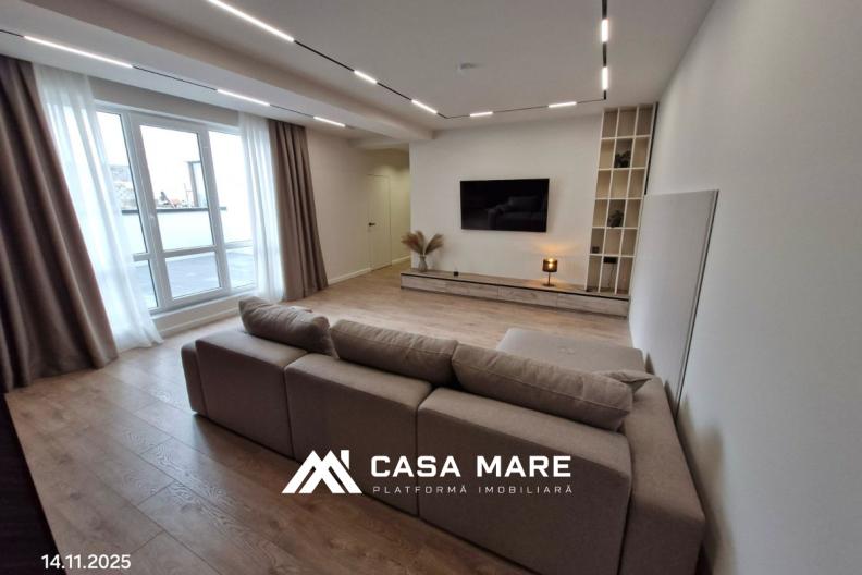Apartament cu 2 camere, 120 m², Durlești 3