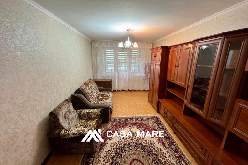 2-комнатная квартира, 52 м², Ботаника, Кишинёв 3