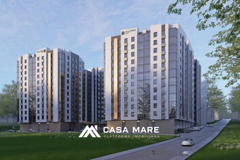 Spre vânzare apartament 1 cameră | 46 m² | str. Nicolae Dimo / Durlesti 1