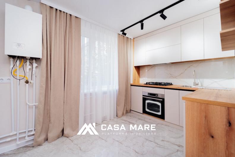 Apartament cu 2 camere, 56 m², Râșcani, Chișinău 2