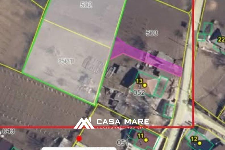 Vânzare teren pentru construcții | 9 ari | Criuleni, s. Pașcani, str. Dimineții, 13 2