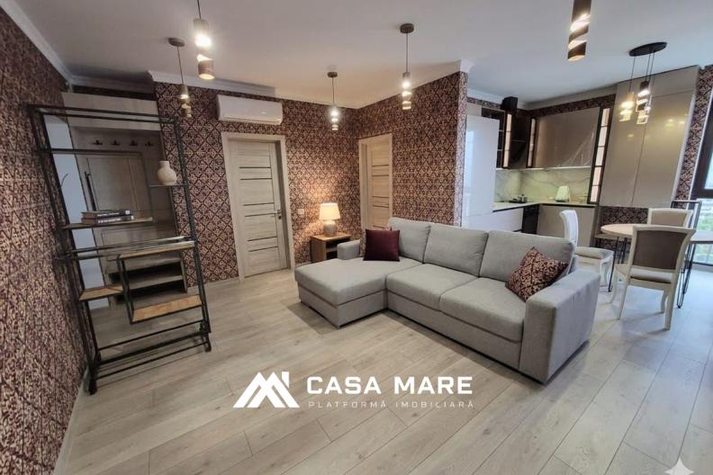 Vânzare apartament cu 1 dormitor și living | 50.15 m² | Centru, str. Alexandru cel Bun 47