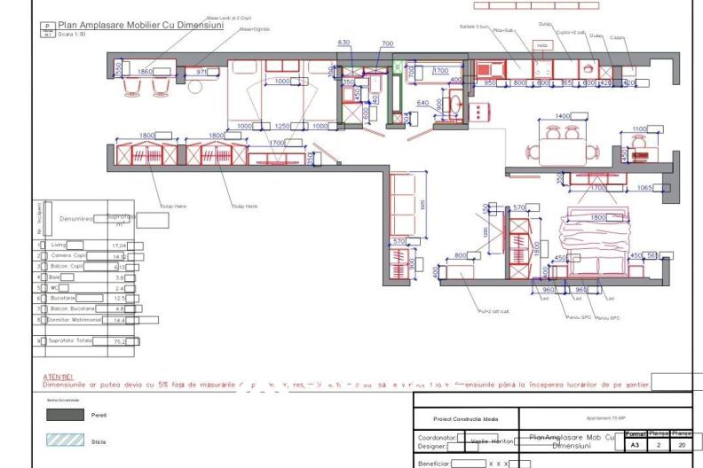 Spre vânzare apartament cu 2 camere și living | Strășeni, str. Ștefan cel Mare 8