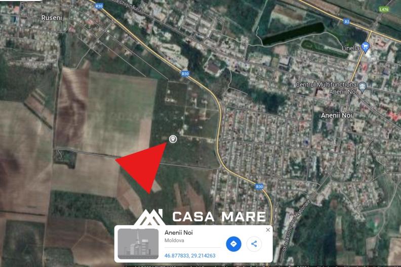 Teren de vânzare în localitatea Anenii Noi, ideal pentru construcția casei tale sau a unui proiect imobiliar! 3