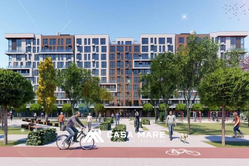 Квартира, 41 м², Телецентр, Кишинёв 3