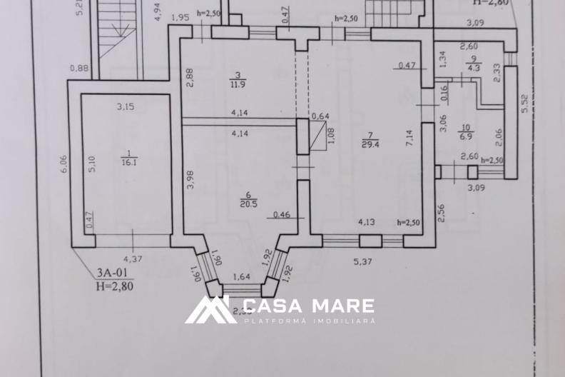 Casă 236 m² | 6 ari | Stăuceni, str. Renașterii | 2 nivele 2